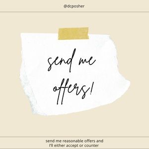 please send me offers!👡👜